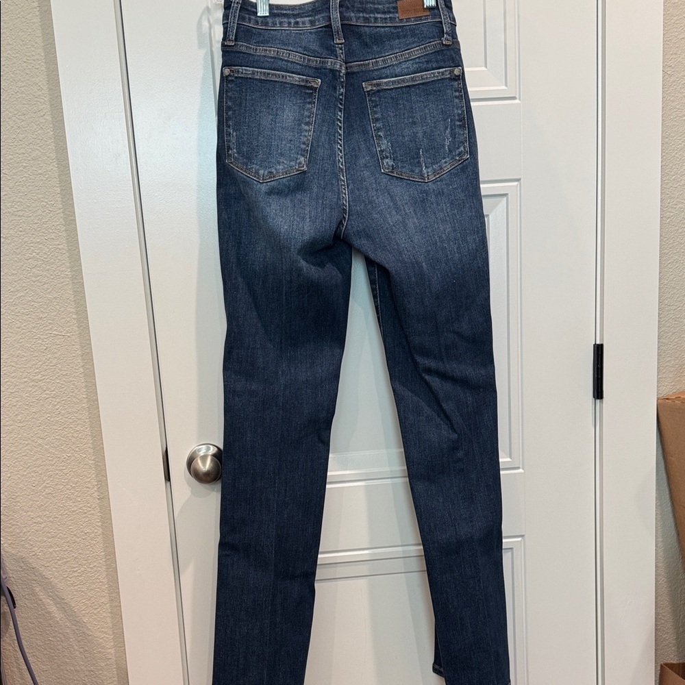 Judy Blue Dark Blue Slim bootcut Leg Jeans - Picture 7 of 10